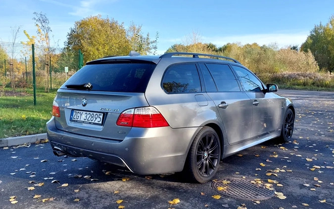 BMW Seria 5 cena 42900 przebieg: 437000, rok produkcji 2007 z Gryfice małe 211